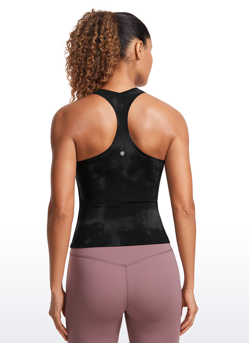 Butterluxe Racerback Waist Length Tank