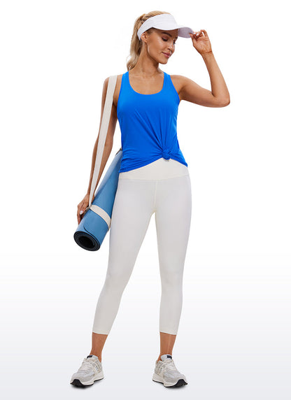 Pima Cotton Hip Length Racerback Tank