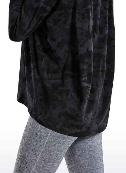 Pima Cotton Boat Neck Long Sleeve