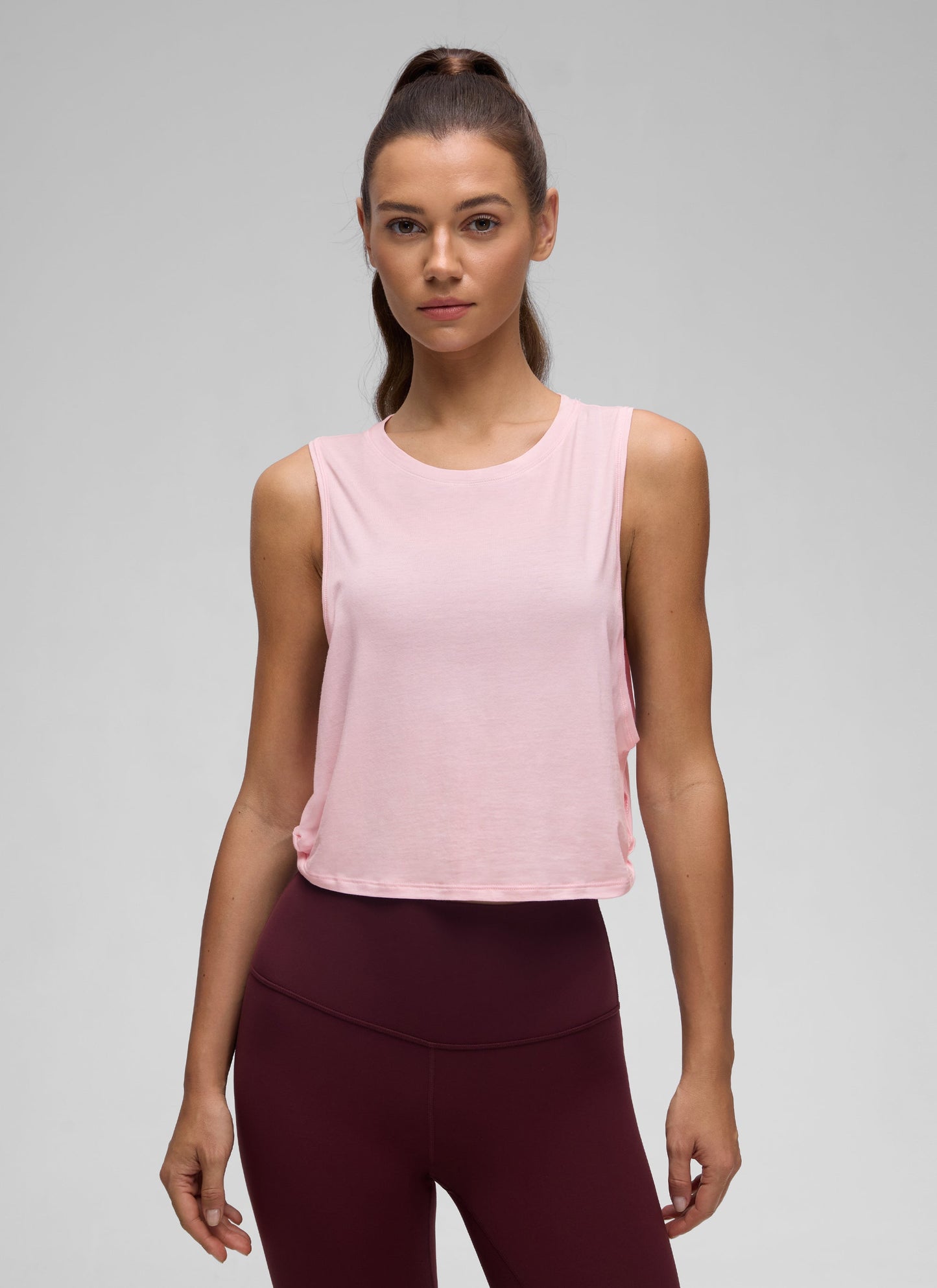 Pima Cotton Crop Deep Armhole Tank