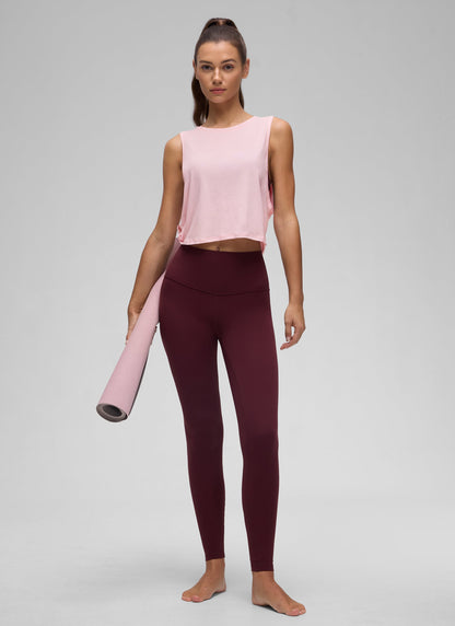 Pima Cotton Crop Deep Armhole Tank