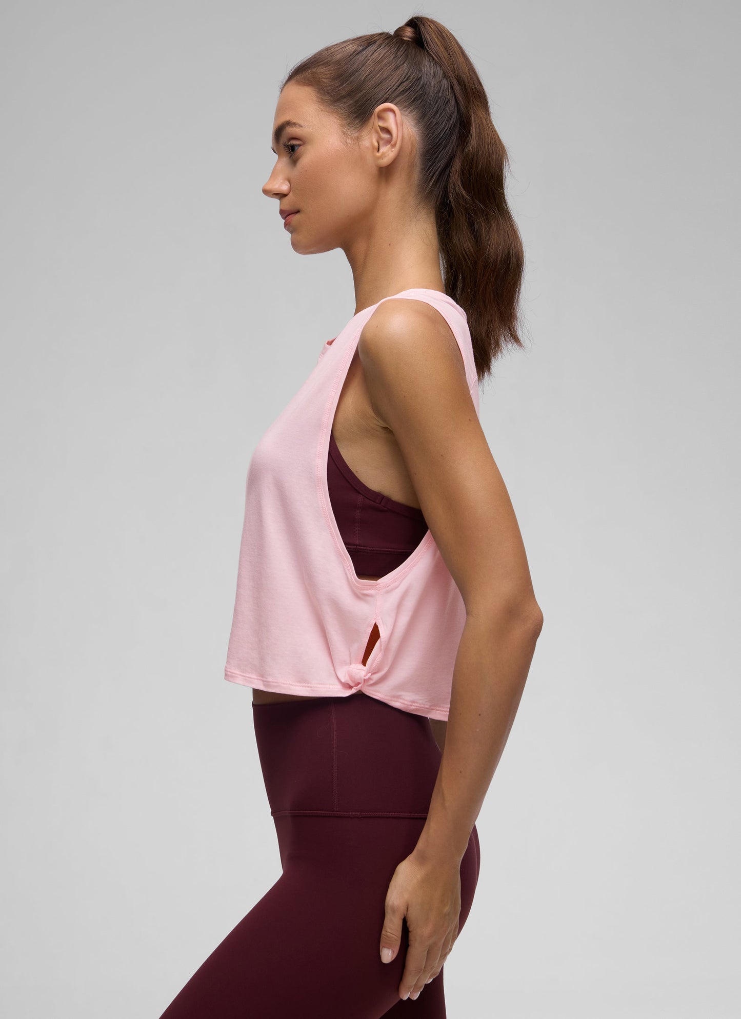 Pima Cotton Crop Deep Armhole Tank