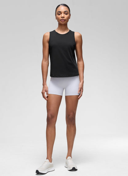 Pima Cotton Crop Round Neck Tank