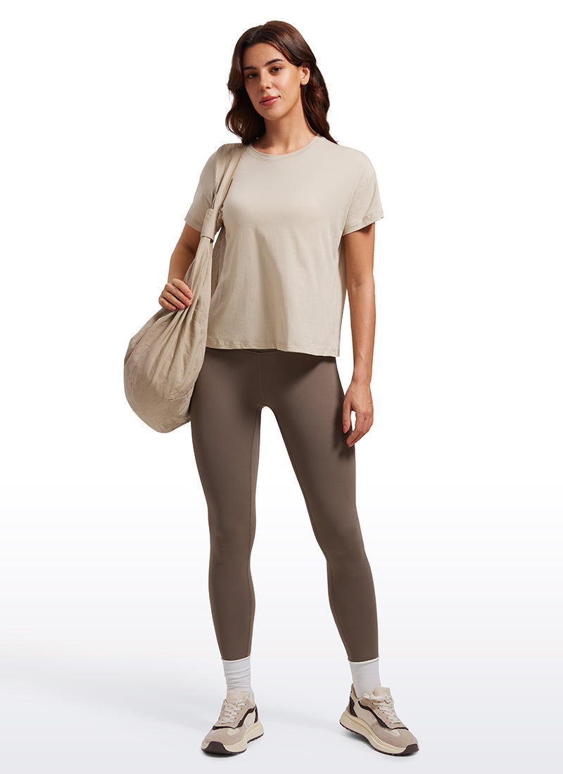 Pima Cotton Loose Fit Short Sleeve