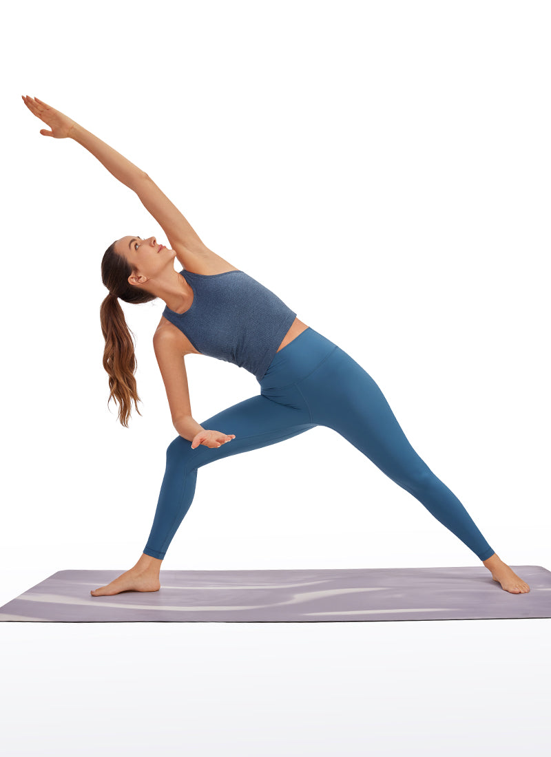 Seamless Ribbed Racerback Crop Tank