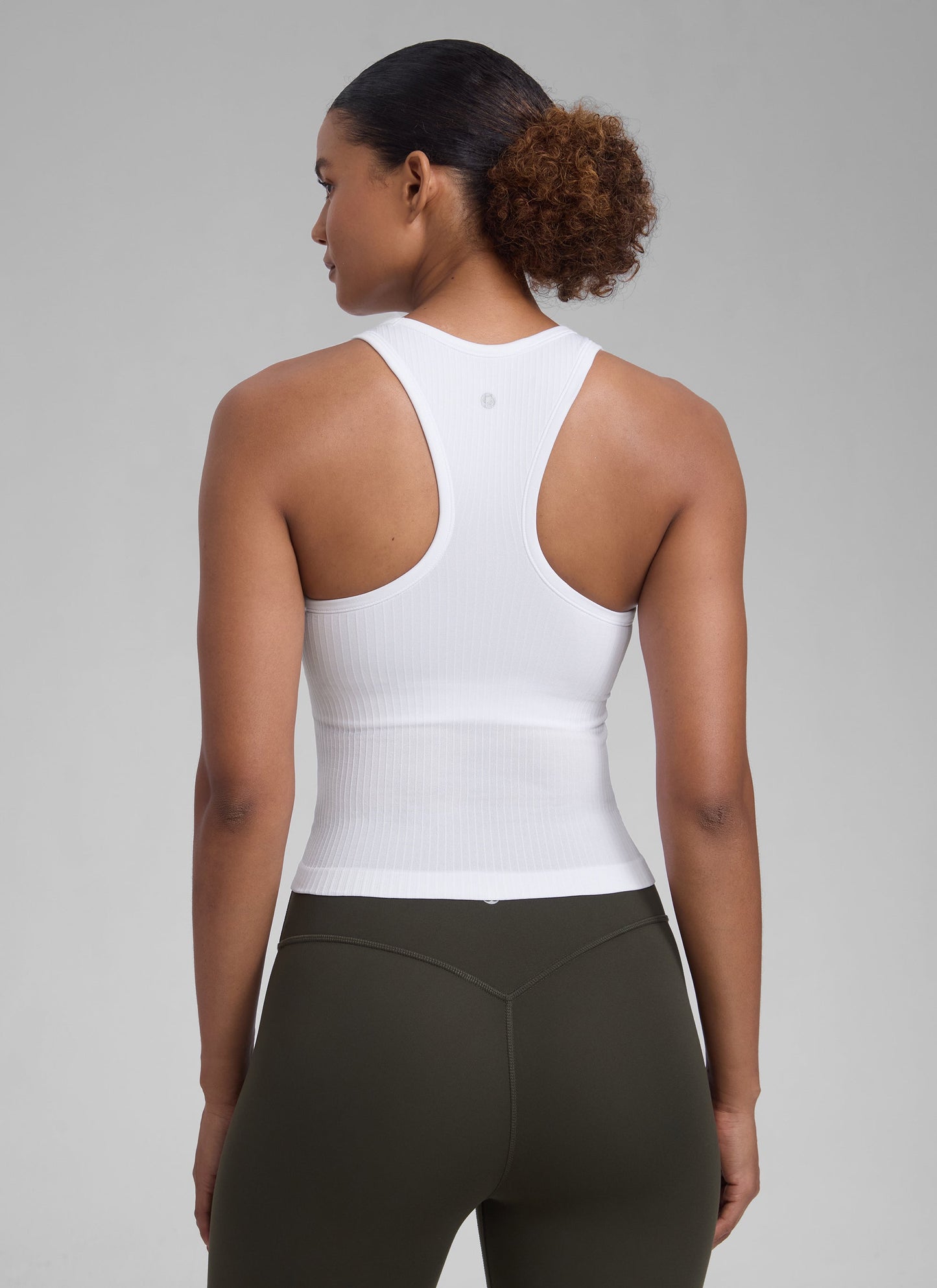 Seamless Racerback Hip Length Tank