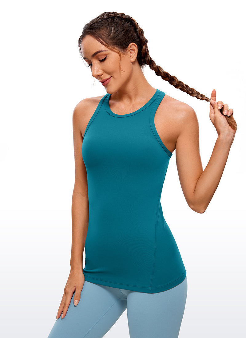 Butterluxe Hip Length Racerback Tank