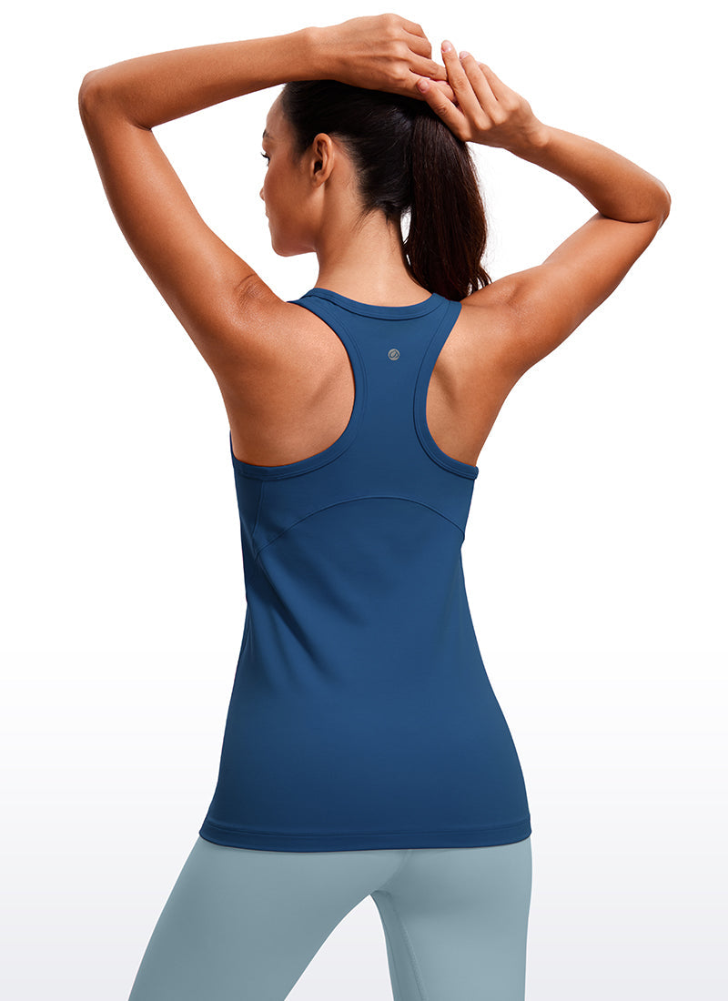 Butterluxe Hip Length Racerback Tank