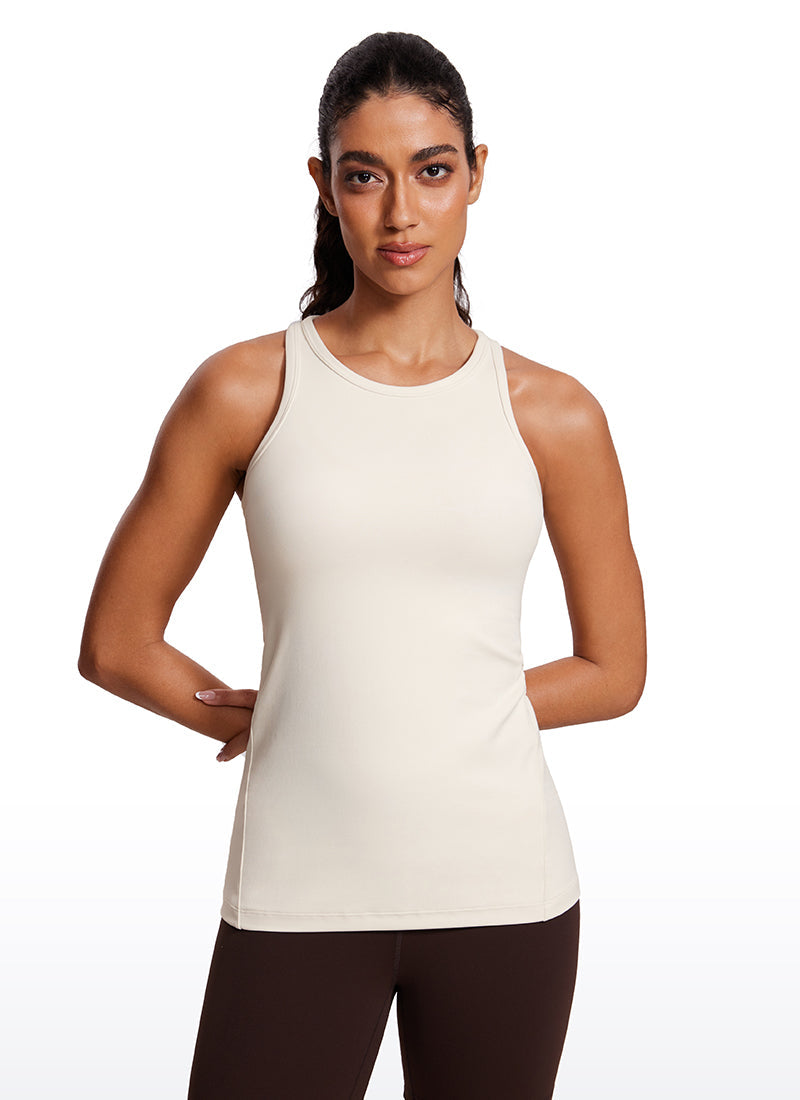 Butterluxe Hip Length Racerback Tank