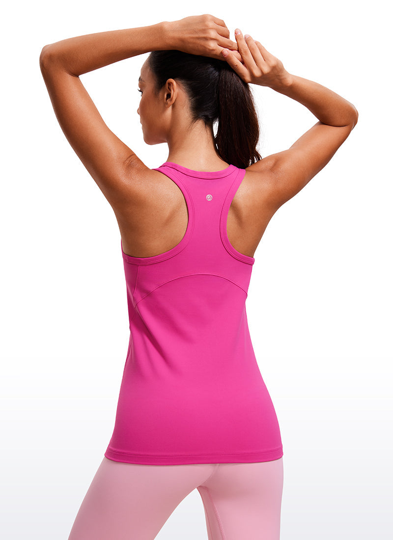 Butterluxe Hip Length Racerback Tank