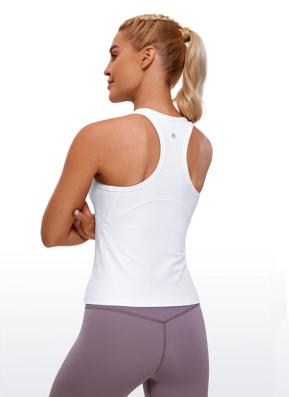 Butterluxe Waist Length  Racerback Tank