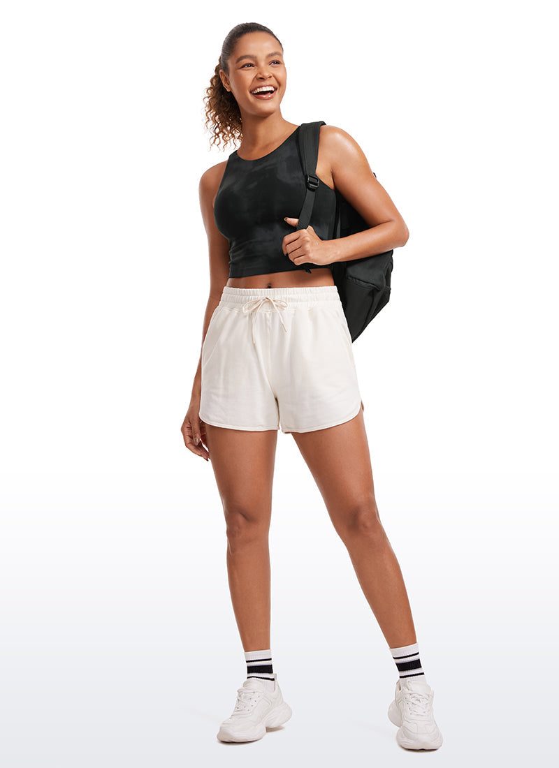 Butterluxe Cropped Wide Back Tank