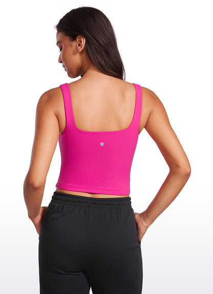 Butterluxe Double Lined Square Neck Tank