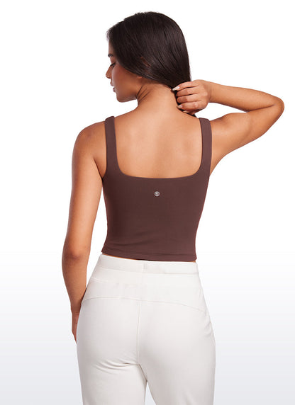 Butterluxe Double Lined Square Neck Tank