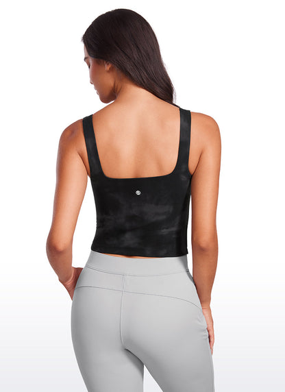 Butterluxe Double Lined Square Neck Tank