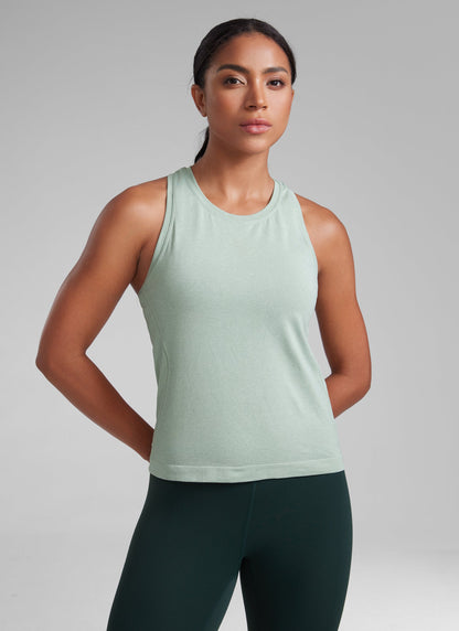 Seamless Crewneck Racerback Tank