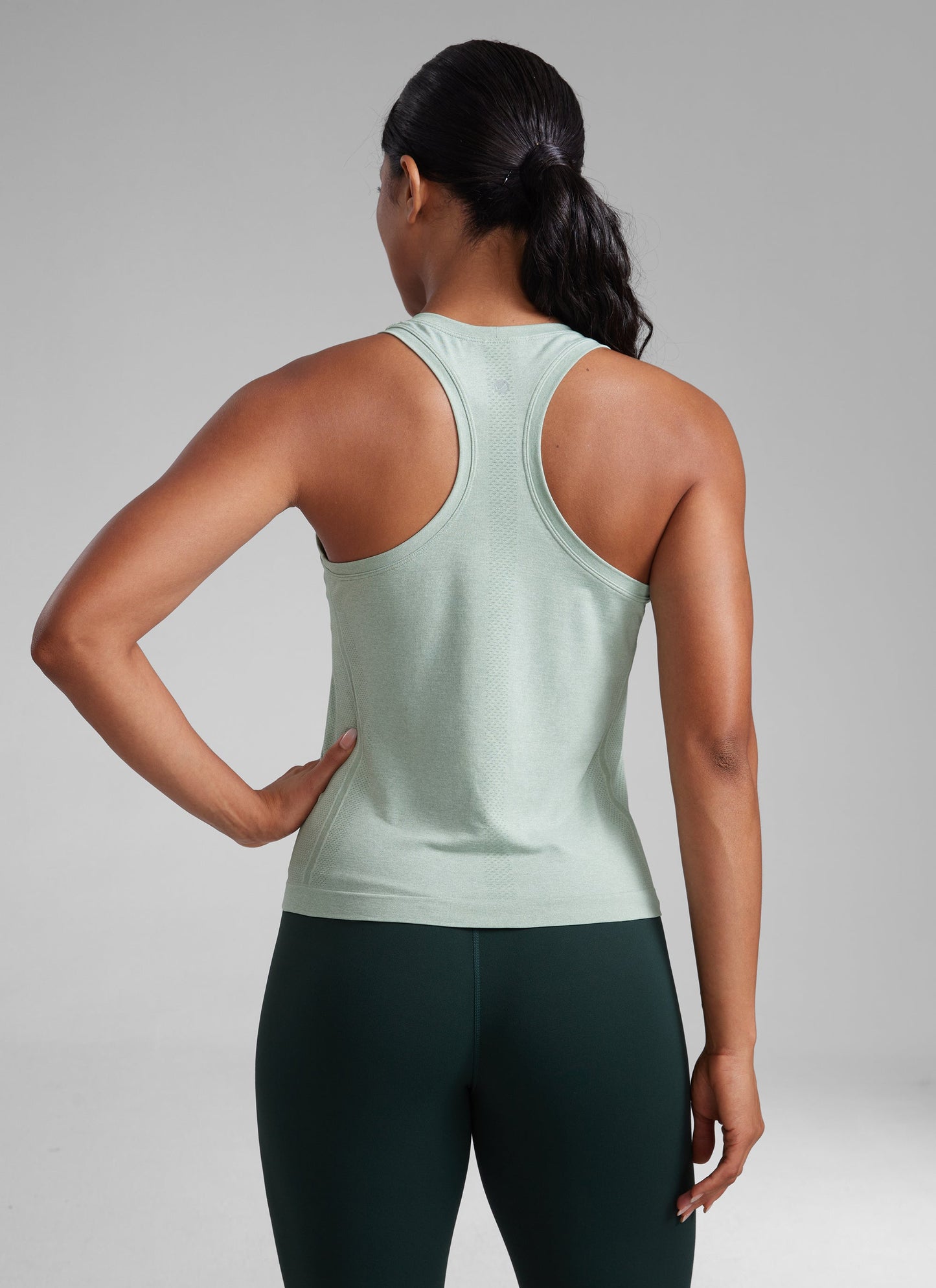Seamless Crewneck Racerback Tank