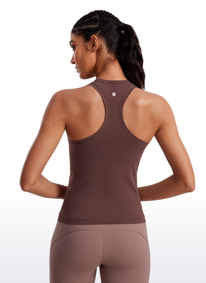 Seamless Crewneck Racerback Tank