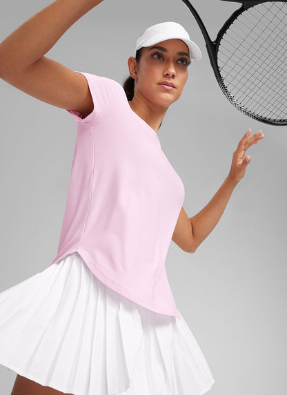 Cloudweight Crewneck Side Slit Short Sleeve