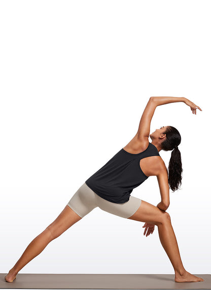 Racerback Casual Sleeveless Tank