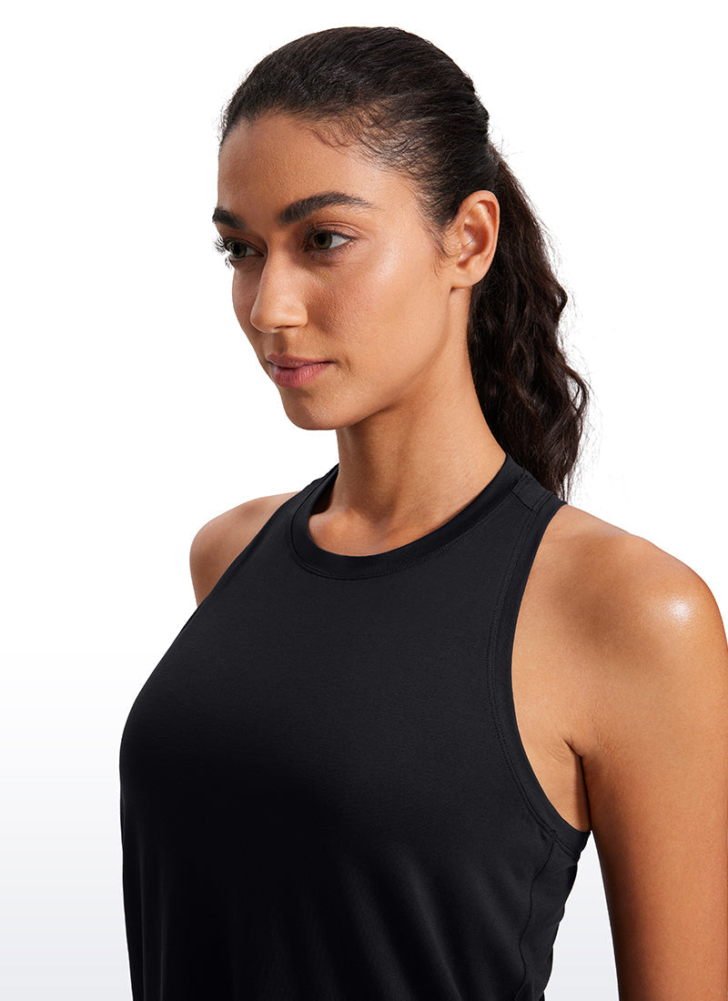 Racerback Casual Sleeveless Tank