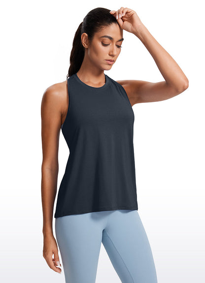 Racerback Casual Sleeveless Tank