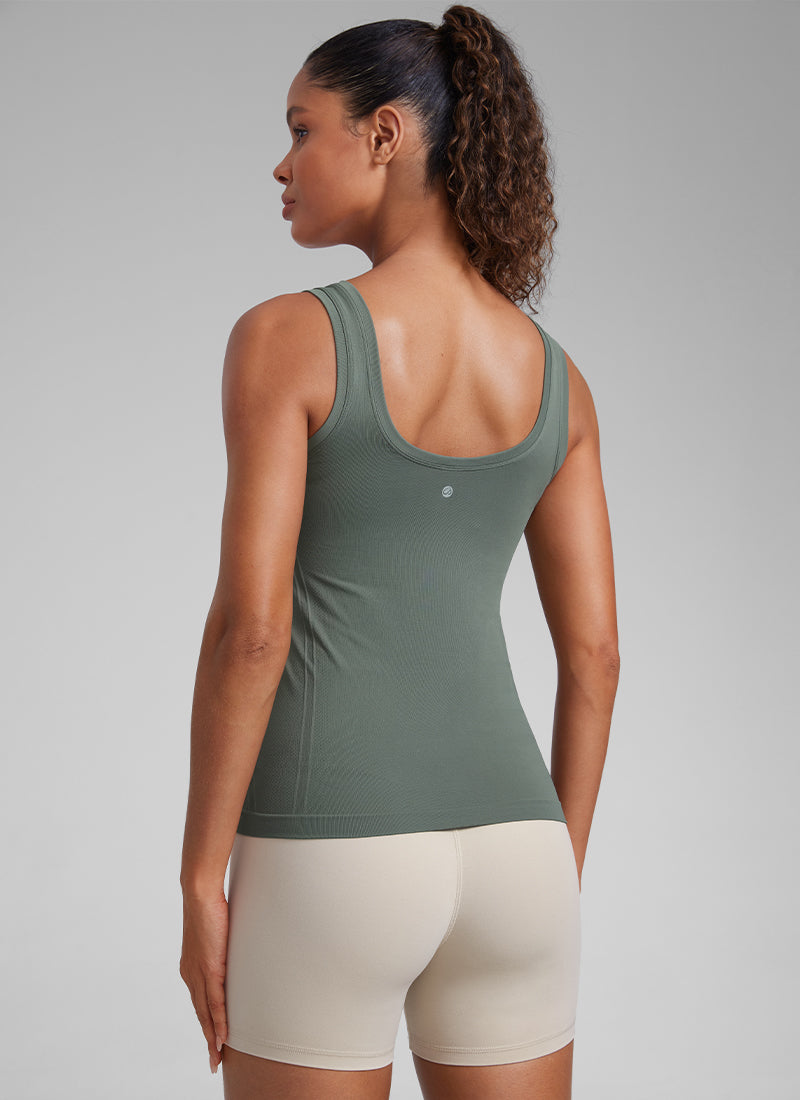 Seamless Low U Back Breathable Tank