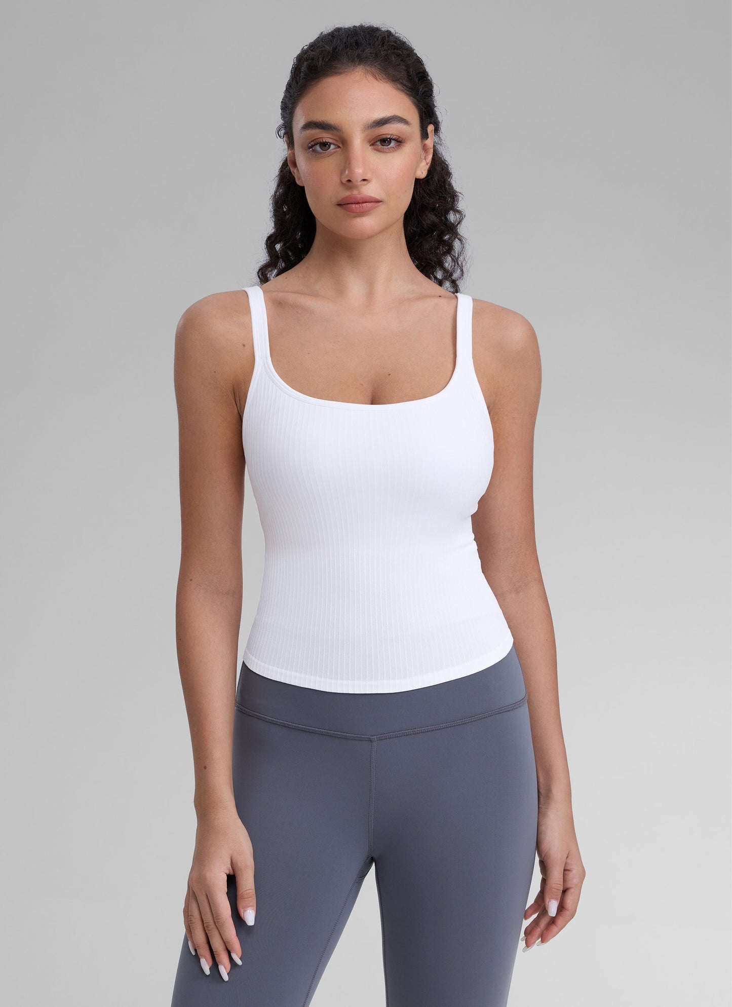 Seamless Open Back Yoga Sports Bra