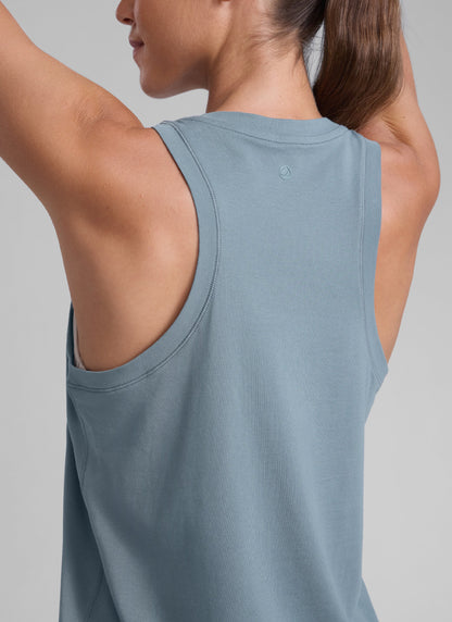 Poly Cotton-Blend Racerback Tank