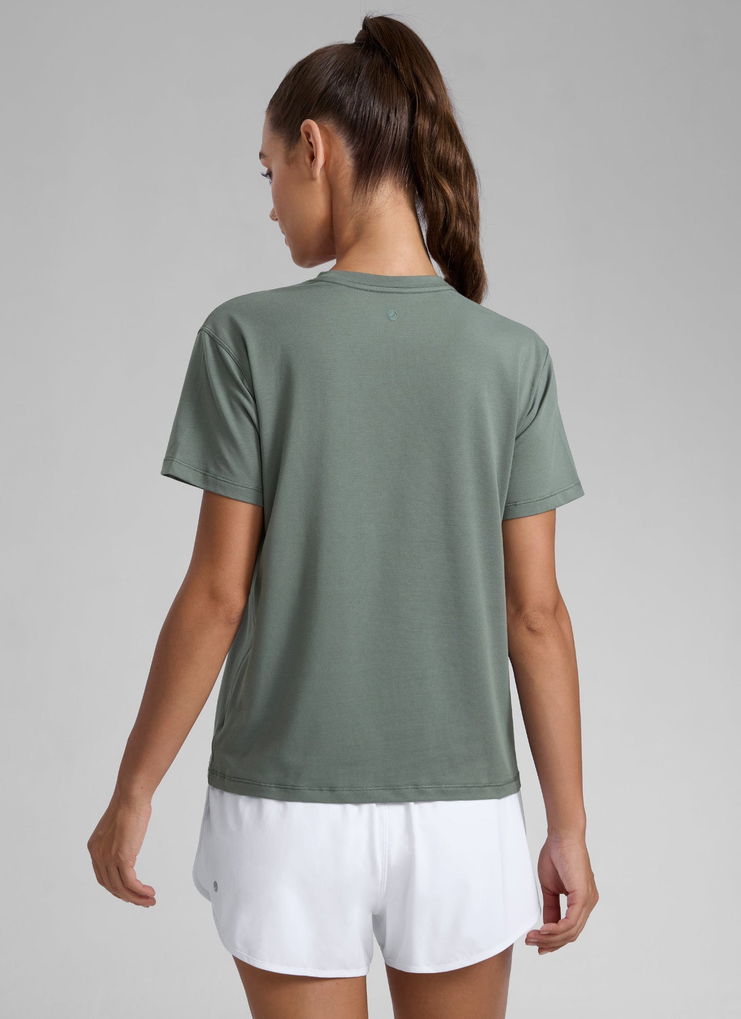 Poly Cotton-Blend Short Sleeves