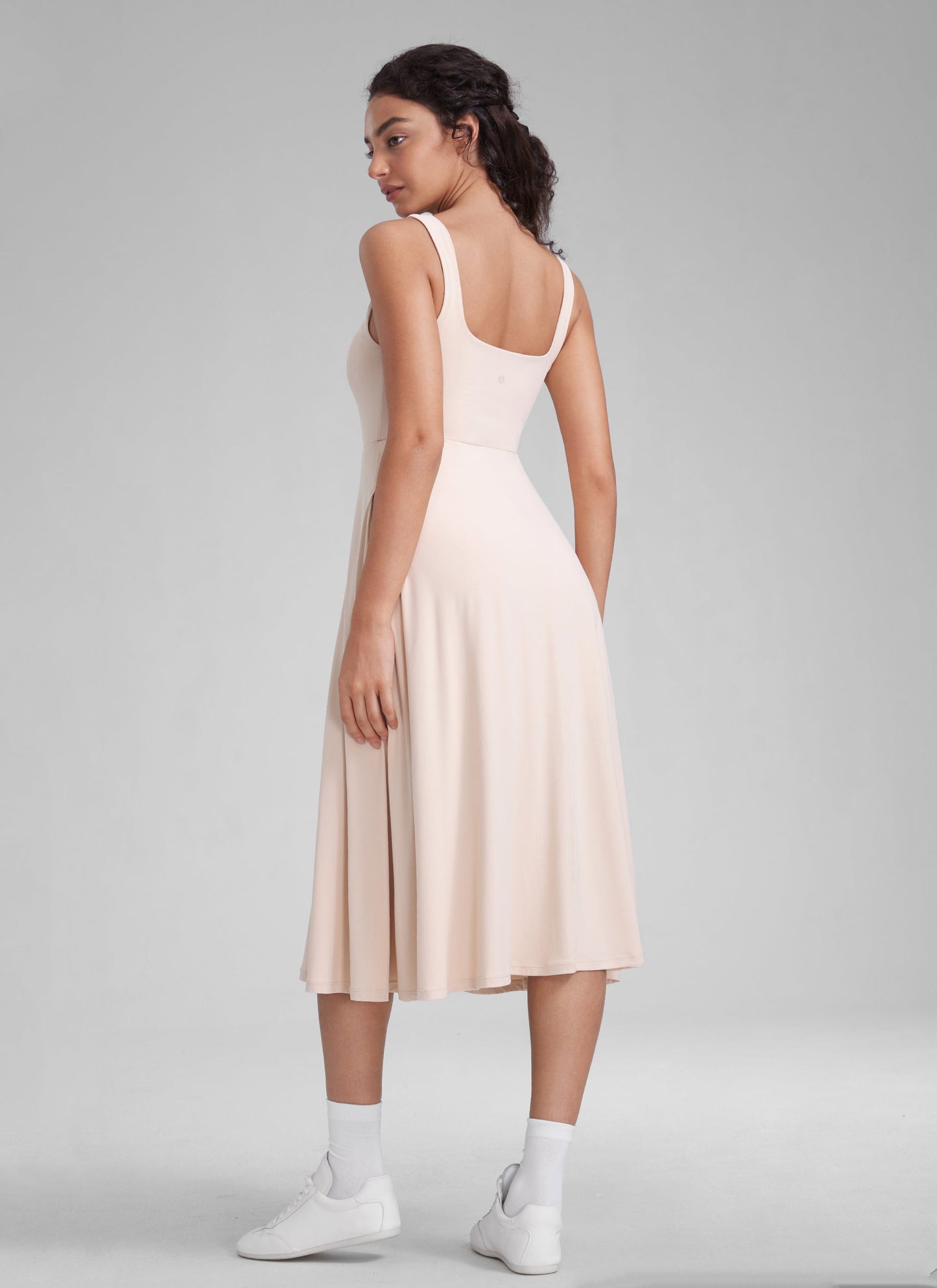 Cloudweight Double Lined Pocket Midi Dress