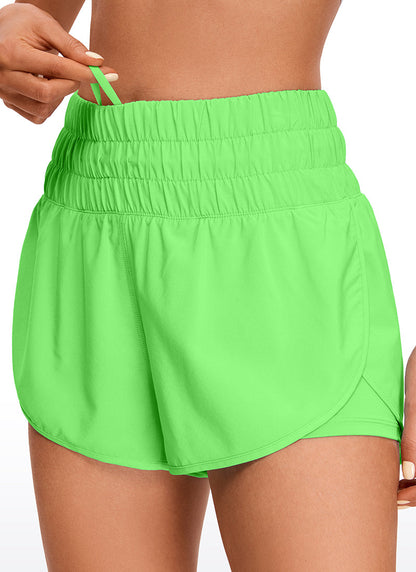 Feathery-Fit Soft  2 in 1 High Rise Short 3''