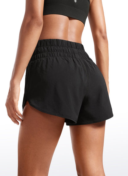Feathery-Fit Soft Pocket High Rise Short 3''