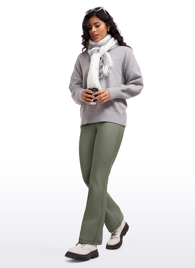 Fleece Lined Flare Legging 31"