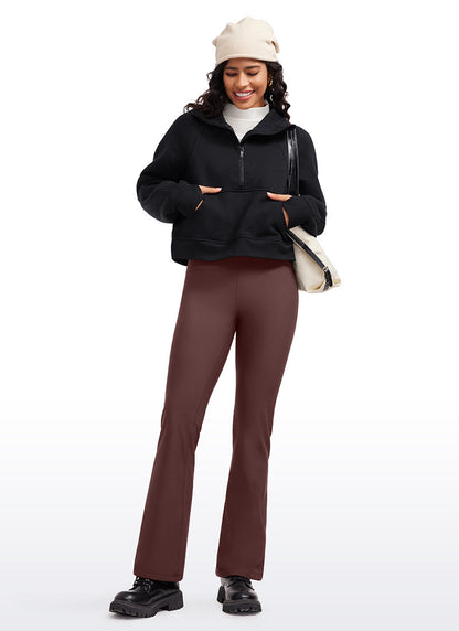 Fleece Lined Flare Legging 31"