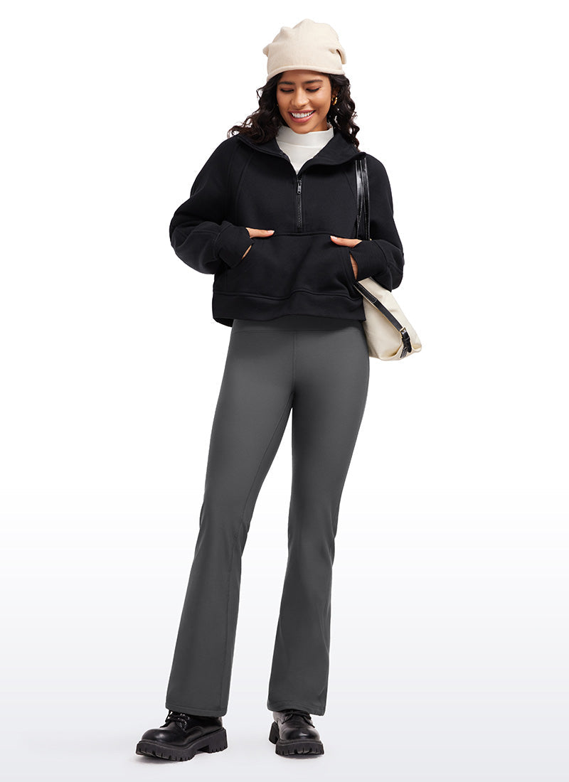 Fleece Lined Flare Legging 31"