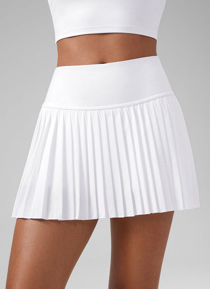 Feathery-Fit Soft Pleat High Rise Skirt 14''