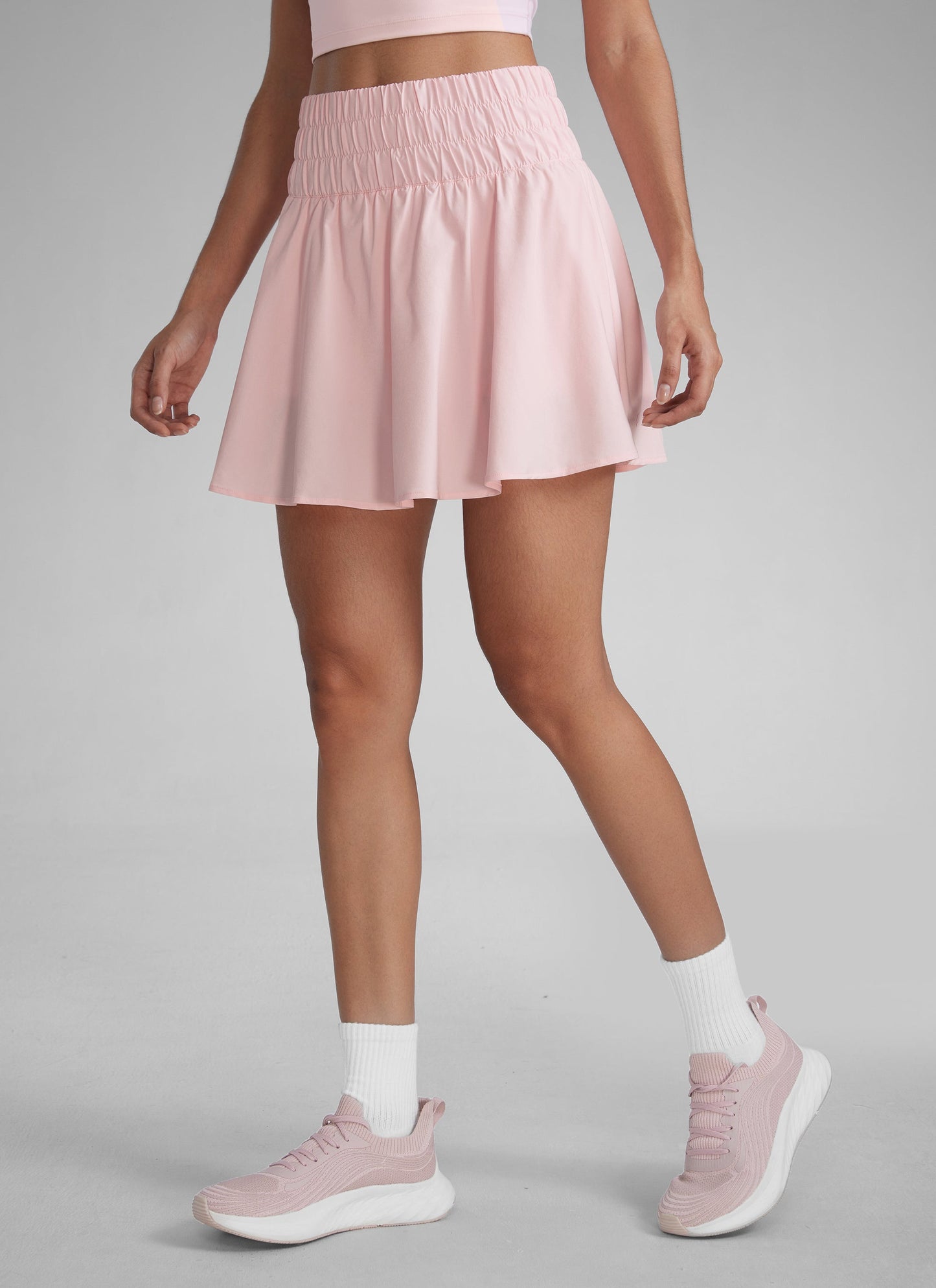 Feathery-Fit Soft Pocket High Rise Skirt 16''