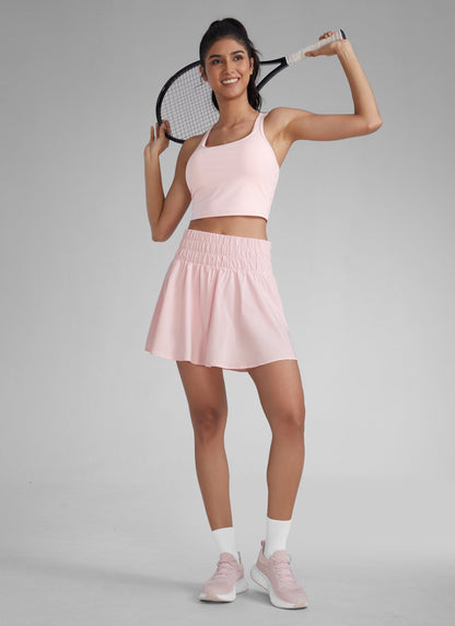 Feathery-Fit Soft Pocket High Rise Skirt 16''