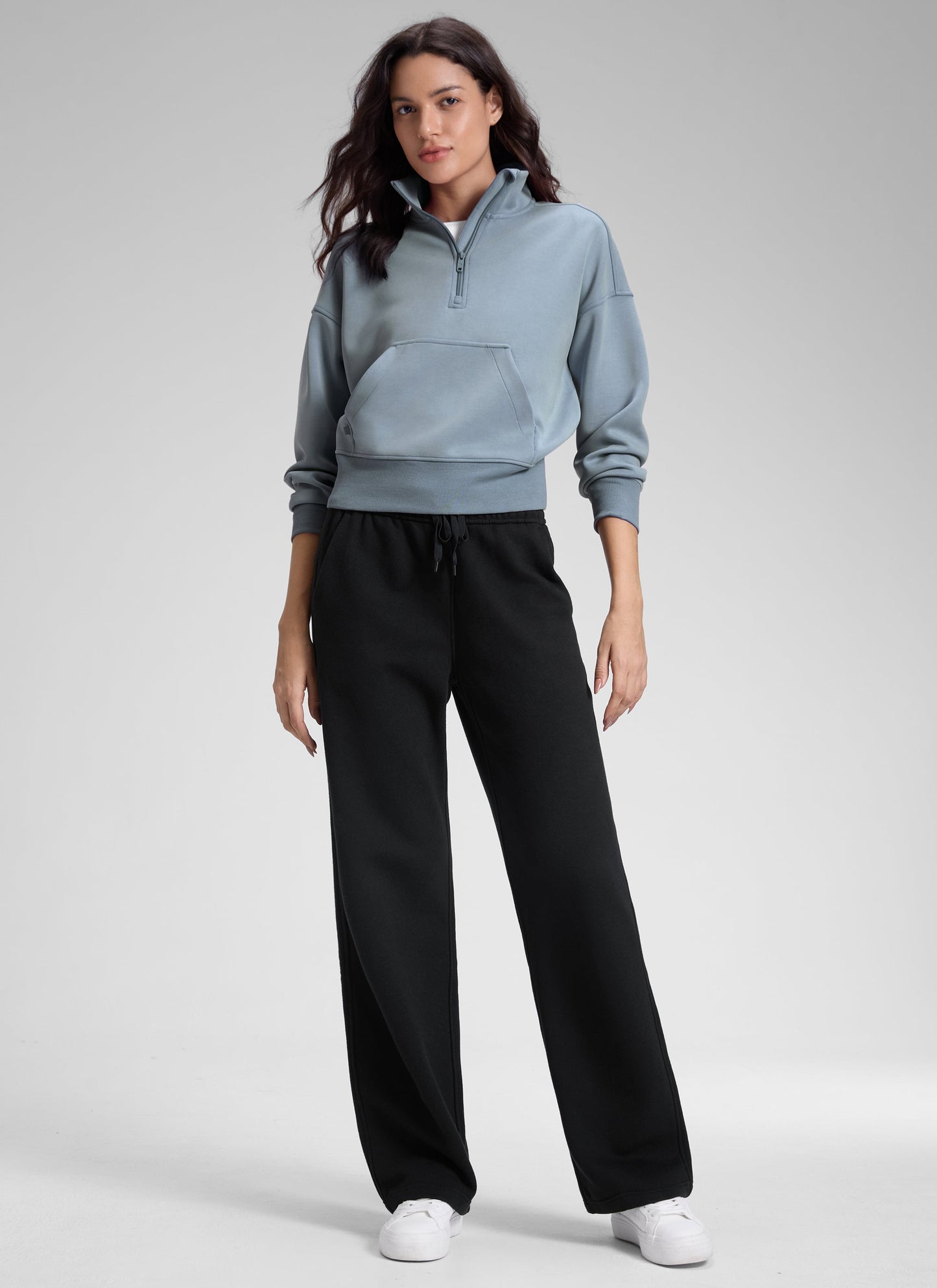 Fleece Lined Straight Leg Sweatpant 30''