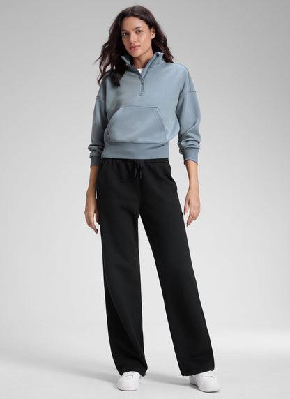 Fleece Lined Straight Leg Sweatpant 30''