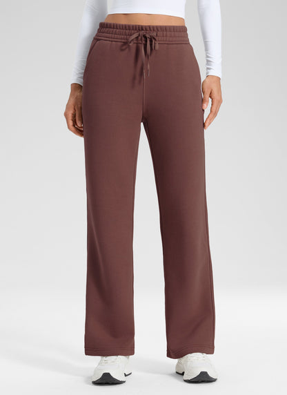 Fleece Lined Straight Leg Sweatpant 30''