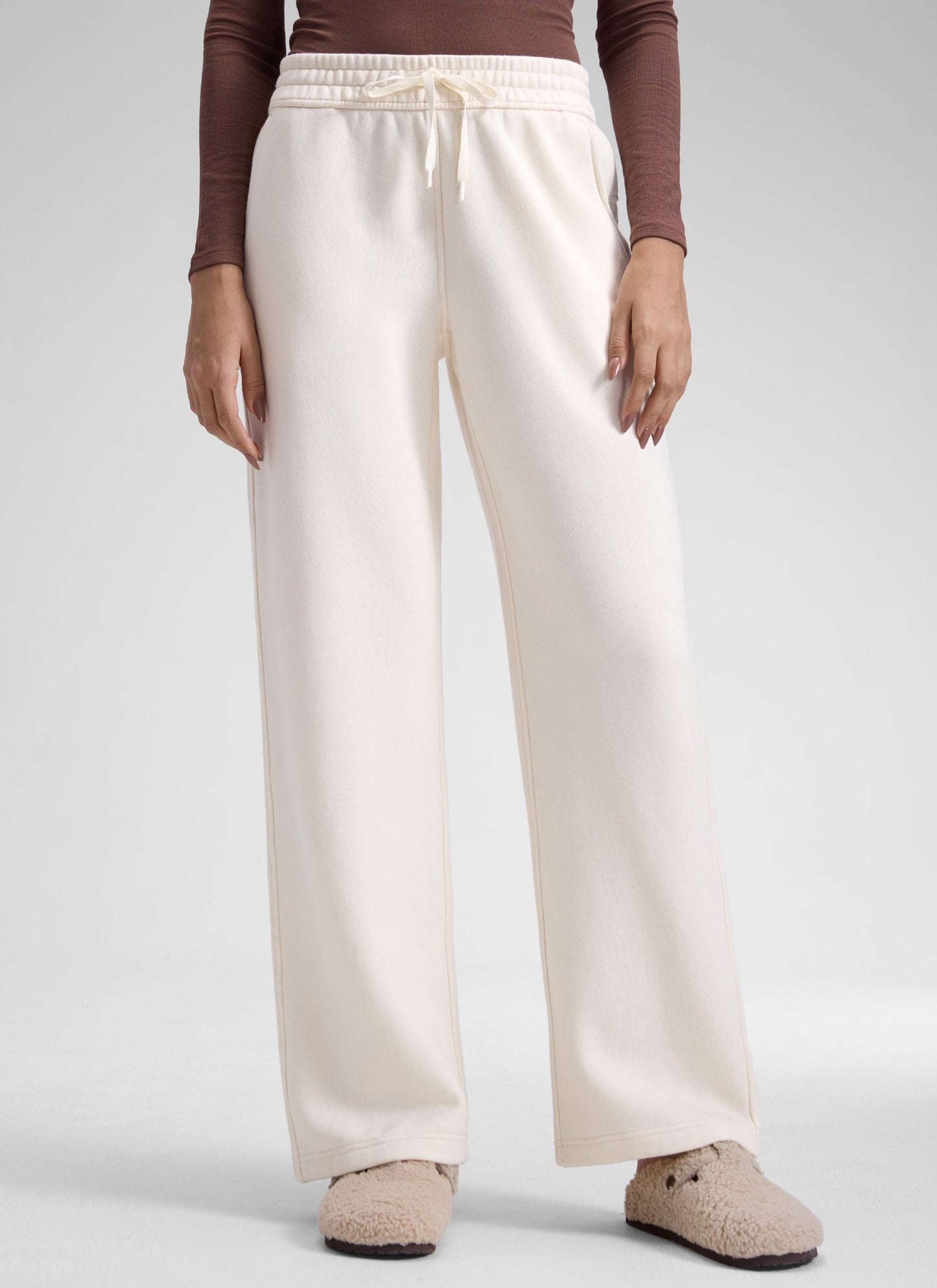 Fleece Lined Straight Leg Sweatpant 30''