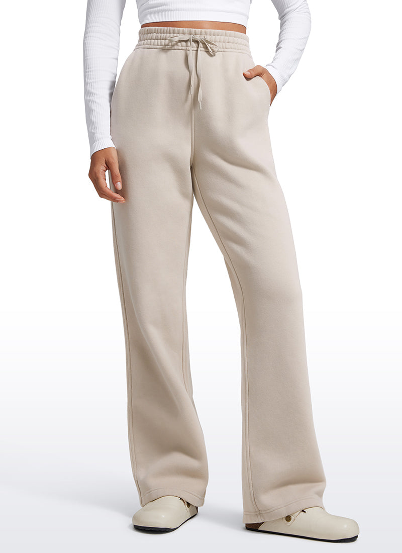 Fleece Lined Straight Leg Sweatpant 30''