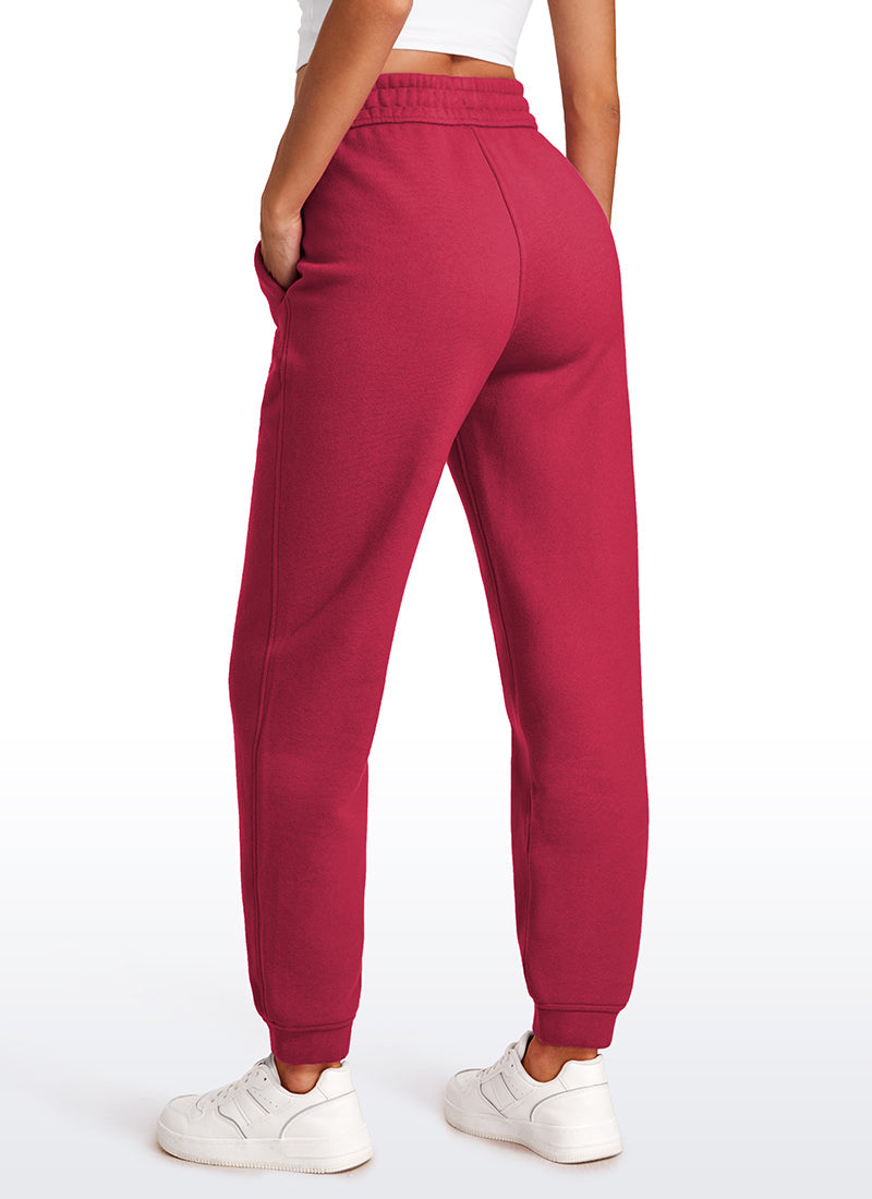 Fleece Lined High Rise Sweatpant 28''