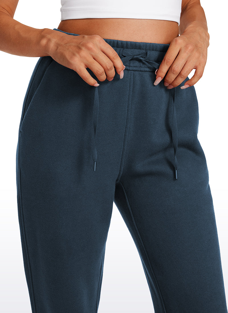 Fleece Lined High Rise Sweatpant 28''