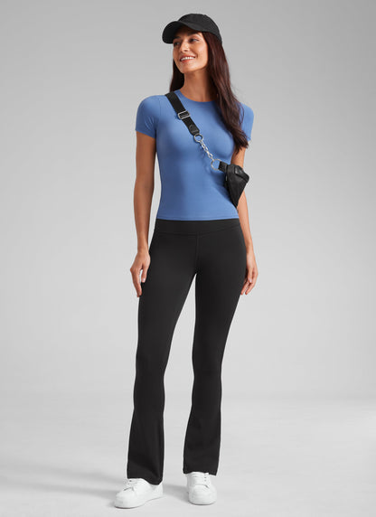 Butterluxe High Rise Mini Flare Legging 30"