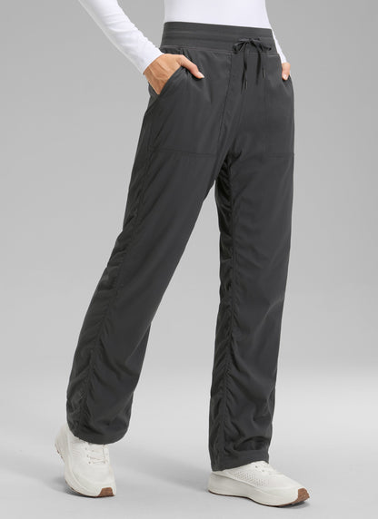 Fleece Lined Straight Leg Pocket Pant 30"