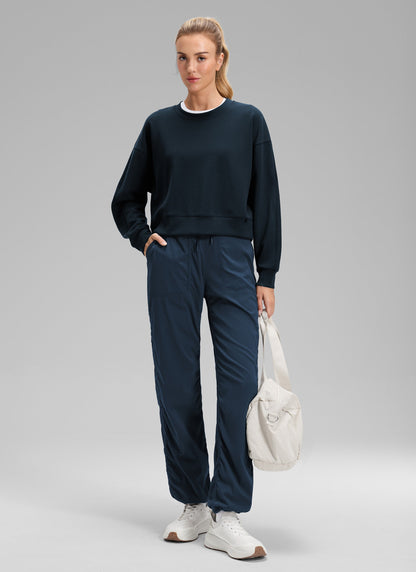 Fleece Lined Straight Leg Pocket Pant 30"