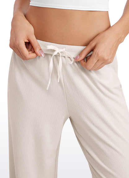 Ribbed High Rise Pocket Sweatpant 30.5"